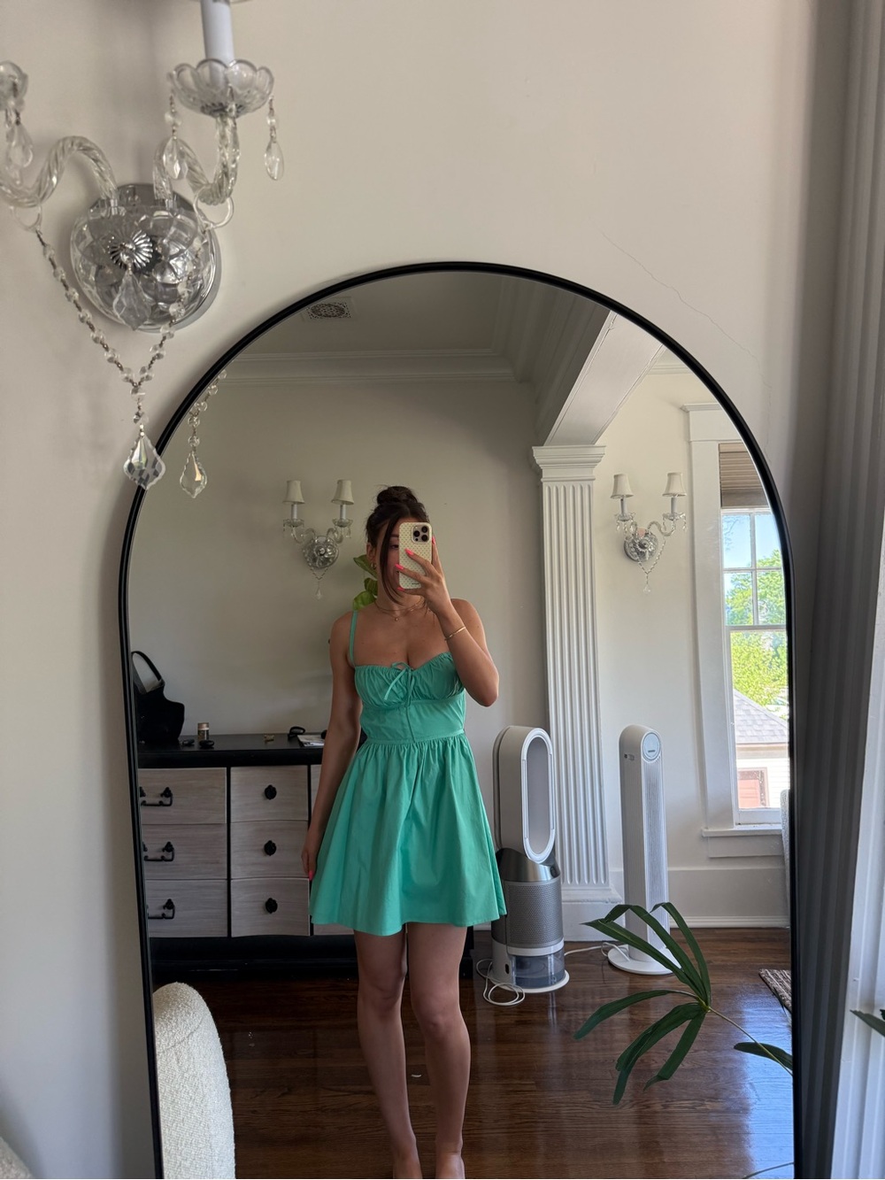 Teal Revolve Strappy Sundress